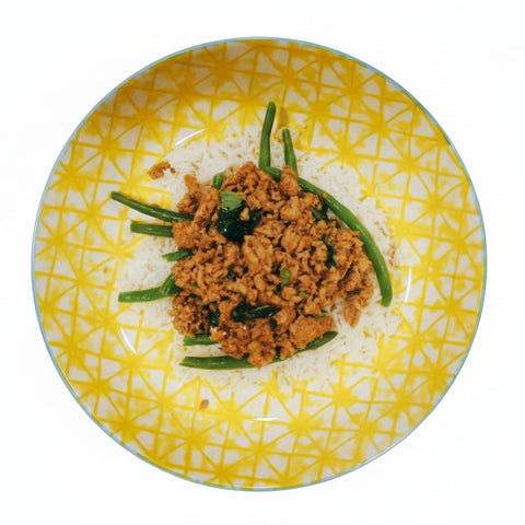Thai Basil Mince Chicken Stir Fry (As learnt in Thailand)