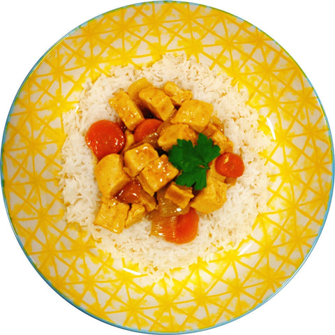 Naked 'Chicken' Katsu Curry (v)