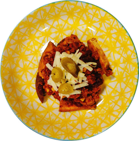 Mexican 'Turkey' Chilli Wedges (v)